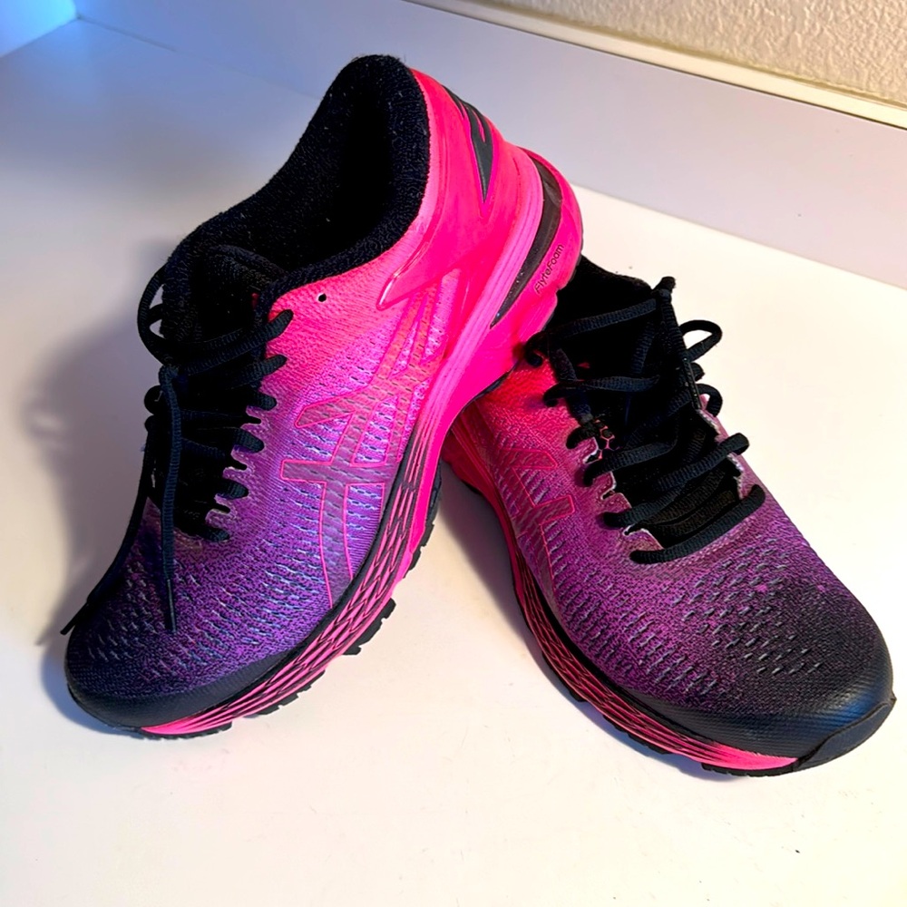 Women's ASICS GEL-Kayano 25 Hot Pink/Purple (Limited Edition) size 10